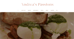 Desktop Screenshot of andreaspassions.com